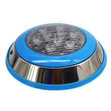 Remote control hot sale rgb DC24v 6w stainless steel swimming pool lamp